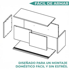 Gabinete Auxiliar Tanix, Wengue, con puertas corredizas ZF