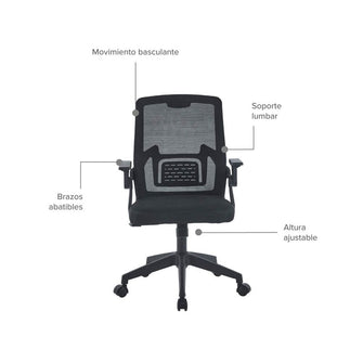 Silla de Oficina Operativa Kobe Basculante