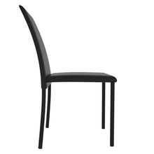 Combo Comedor Volder, Cobre y Wengue, Incluye Cuatro Sillas Negras