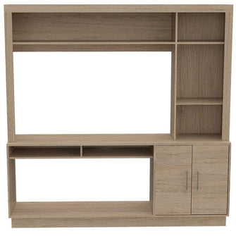 Mesa Para Tv Romeo, Beige, con Espacio Para Televisor de Hasta 55 Pulgadas