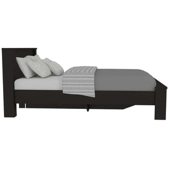 Cama Sencilla Cantabria, Wengue, Incluye Tendido de Tablones