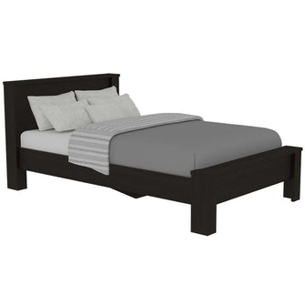 Cama Sencilla Cantabria, Wengue, Incluye Tendido de Tablones