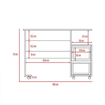 Combo Para Habitación Fresno, Beige y Avellana, Incluye Cama y Escritorio