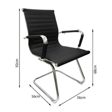 Silla Esterilla Fija Oficina Escritorio - Negro