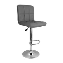 kit por 3 Silla Acolchada Tipo Bar - Gris