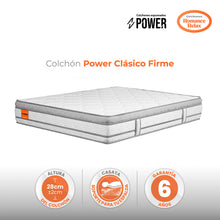 Colchón Power Clasico Firme 120X190X028, Semidoble