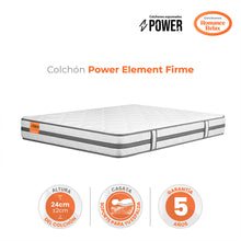 Colchón Power Element Firme 140X190X24, Doble