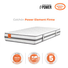 Colchón Power Element Firme 100X190X24, Sencillo