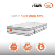 Colchón Power Clasico Firme 100X190X028, Sencillo