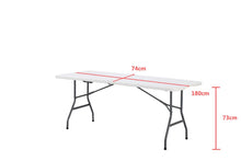 Mesa Auxiliar de Sala Plegable Monac, Blanco, con patas metálicas