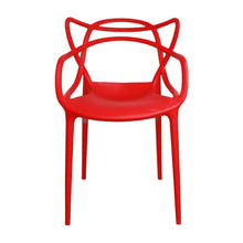 Kit por 4 Silla Solna Tipo Master Jardín - Rojo