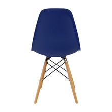 Kit x 4 Silla DKR Tipo Eames para comedor - Azul oceano