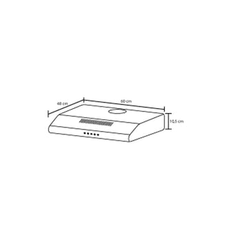 Combo de Cocina Atlati, Incluye Cocina Integral y Campana
