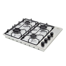 Estufa de empotrar Tofu Inox 60X51 cm gas natural Haceb