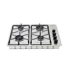 Estufa de empotrar Tofu Inox 60X51 cm gas propano Haceb