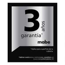Estufa de empotrar acero Inoxidable 60X43 cm parrillas en Alambron gas natural marca Mabe