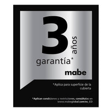 Estufa de empotrar acero Inoxidable 60X43 cm gas natural marca Mabe