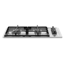 Estufa de empotrar Inoxidable 60X44 cm gas natural marca Mabe