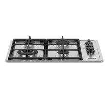 Estufa de empotrar acero Inoxidable 60X50 cm gas natural marca Mabe