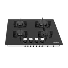 Estufa de empotrar cristal negro 58X50 cm gas natural marca Mabe