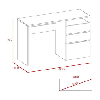 Combo para Sala Galeras, Incluye Mesa Para Tv y Escritorio