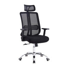 Silla Oficina X-123B, Wengue, con Cómodo Espaldar y Rodachines