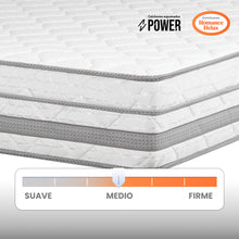 Colchón Power Clasico Medio 140X190X025, Doble