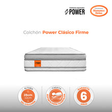 Colchón Power Clasico Firme 100X190X028, Sencillo