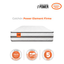 Colchón Power Element Firme 100X190X24, Sencillo