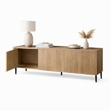 Mesa de Tv Puertas Benito 50x150x30cm Madera