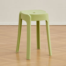 Butaco Apilable Maison, Color Verde Oliva, Diseño Moderno X4