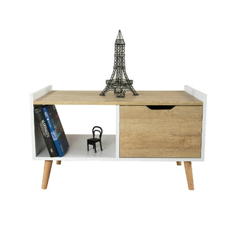 Mesa de Centro Dreams (40x80x45) Blanco-Vienes