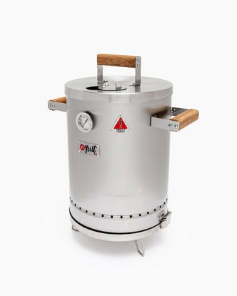 Ahumador y Barril Asador MINI 8 Libras