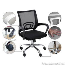 Silla Para Oficina Escritorio - OR-3310 Negra