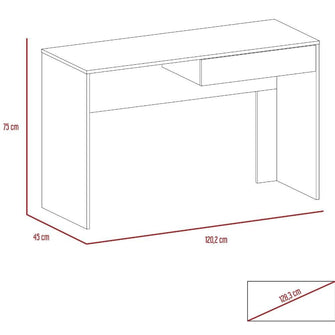 Combo para Oficina Niobe, Incluye Escritorio, Silla y Bibiloteca