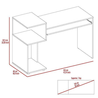 Combo Para Habitación Bluckar, Incluye Closet y Escritorio