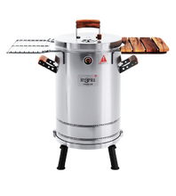 Asador y Ahumador Mediano Premium 25 Libras