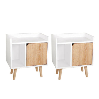 Combo Cabecero Cama Doble (60x140x5) Gris Memphis + Set x 2 Mesas de Noche Dreams