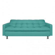 Sofa Cama Sofhie Antifluido, Color Turquesa