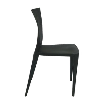 Silla Zoé Para Sala, Comedor, Jardin - Negra