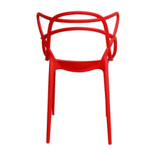 Kit por 4 Silla Solna Tipo Master Jardín - Rojo