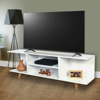 Mesa Tv hasta 65´ Tony (40X150X30) Blanca