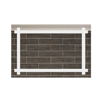 Espejo Rectangular Broni, Gris, con Luz Led