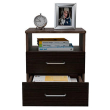 Combo para Habitación Dex, Wengue y Avellana, Incluye Closet y Mesas de Noche