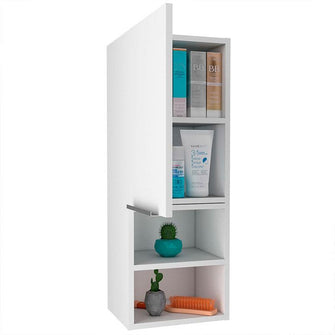 Gabinete de Baño Ciro, Blanco, con Amplio Espacio Para Guardar Objetos de Aseo Persona X2