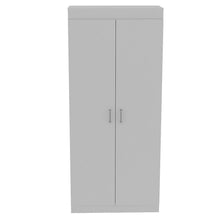 Alacena Multiusos Varese, Blanco, Posee Un Estante Adicional En La Puerta y Cuatro Entrepaños