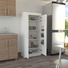 Alacena Varese, Blanco, con dos puertas y múltiples entrepaños