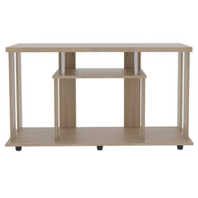 Mesa Para Tv Alpin, Beige, con Espacio Para Televisor de Hasta 50 Pulgadas