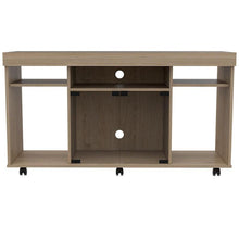 Mesa Para Tv Velmonte, Beige, con Espacio Para Televisor de Hasta 46 Pulgadas