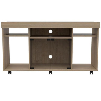 Mesa Para Tv Velmonte, Beige, con Espacio Para Televisor de Hasta 46 Pulgadas